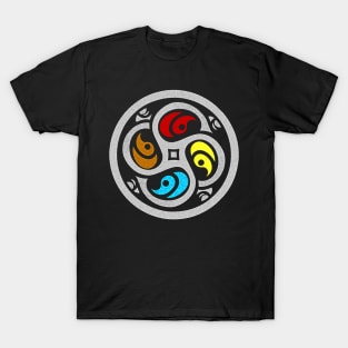 Custom Avatar Elemental Emblem T-Shirt